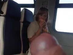 Очаровательная блондинка, надеющаяся на отпуск мечты для трахания